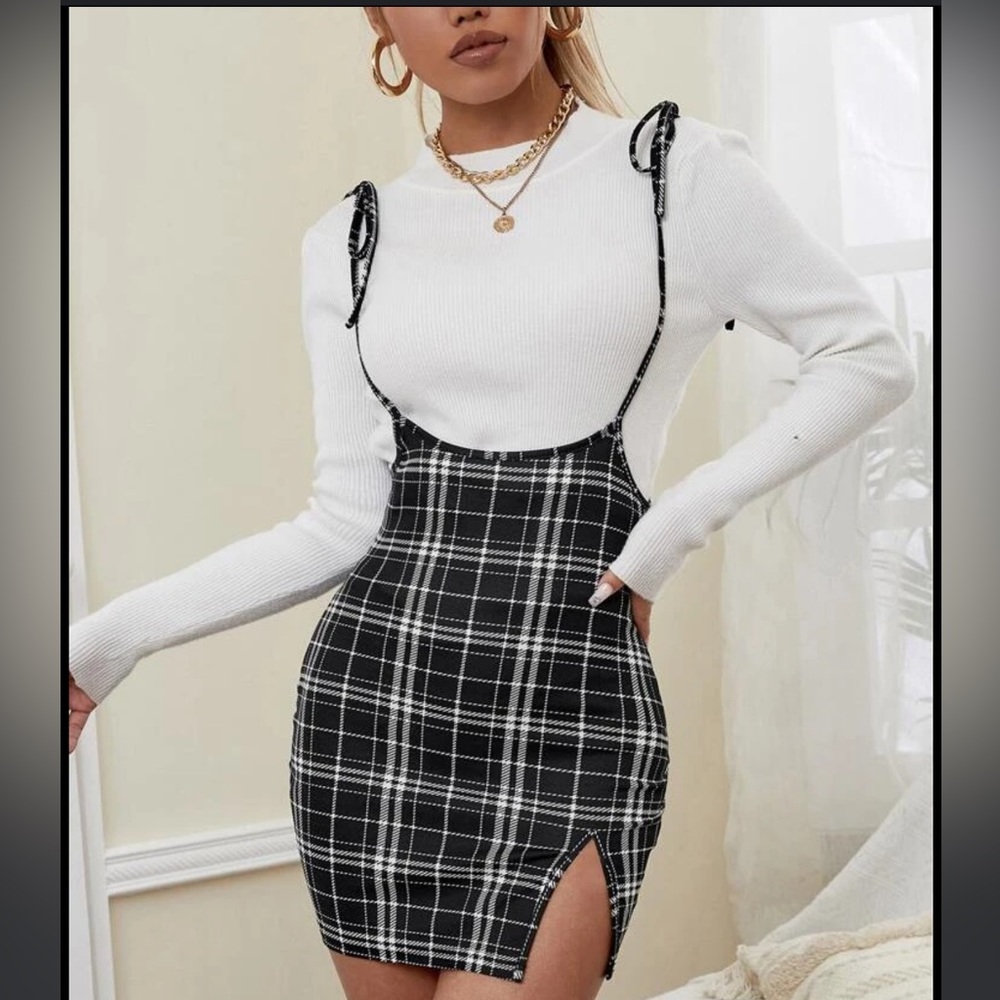 Plaid tie should mini